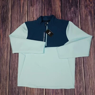 New UA Storm Evolution Daytona Men's 1/2 Zip Golf Pullover 1379742-469 2XL - Image 1 of 4