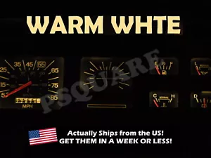 Gauge Cluster LED Dash kit Warm White For Ford 80 86 F100 F150 F250 F350 Truck - Picture 1 of 2