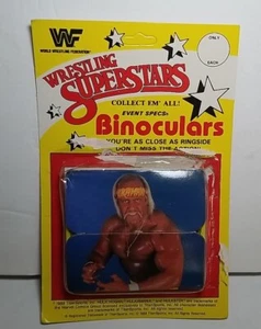 WWF Hulk Hogan Binoculars Wrestling Superstars 1988 Titan Hulkster Hulkamania - Picture 1 of 5