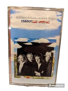 American Dream Crosby, Stills, Nash & Young Cassette Tape 1988 Atlantic Records - Picture 1 of 2