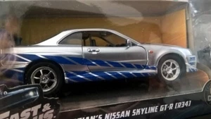 BRIAN'S NISSAN SKYLINE FAST & FURIOUS RAPIDO Y FURIOSO # 4 ARGENTINA 1/32 Scale - Picture 1 of 1