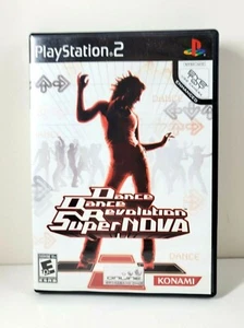 Dance Dance Revolution SuperNova 1 PlayStation 2 Konami 2006 DDR PS2 con manual - Imagen 1 de 3