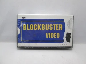 Blockbuster Video Cool World VHS Rental Store Movie Clamshell Case - Sealed - Picture 1 of 5