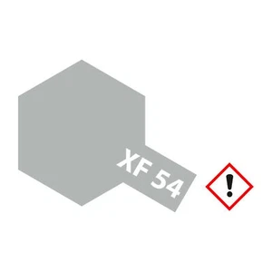 (487,39€/1l) Tamiya XF-54 gris marino oscuro mate 23ml pintura acrílica soluble en agua - Imagen 1 de 1