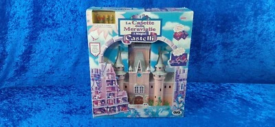LE CASETTE DELLE MERAVIGLIE GIG GALOOB 1995  POLLY POCKET CASTELLO CIGNO ROSA - Immagine 1 di 4