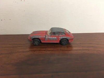 Corgi Juniors Growlers E Type Jaguar 2+2 Red Diecast Car Great Britain ~Vintage~ - Image 1 of 4