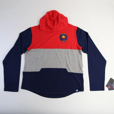 Chicago Fire Fanatics Long Sleeve Shirt Men's Red/Blue New Cover
