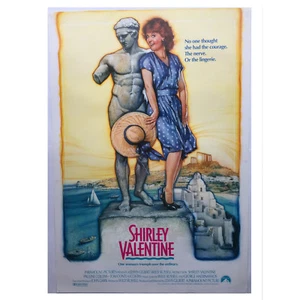 SHIRLEY VALENTINE (1989) 27"X41" RARE US ONE SHEET POSTER DREW STRUZAN - Imagen 1 de 7