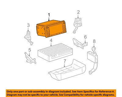 Pantalla de infoentretenimiento usada se adapta a: Lexus ES330 2005 pantalla de navegación grado A Foto 1 de 3