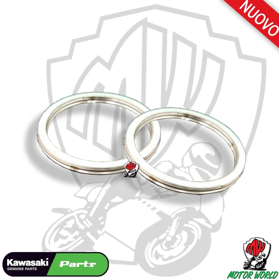 Coppia De Joint De Cylindre D'Échappement Gasket Kawasaki VN Drifter 800 2001 - Photo 1/1