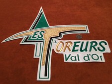 QMJHL Foreurs de Val D'or Pro Hockey Jersey Crest Patch 14.5 by 15 inches