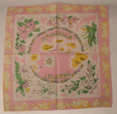 Pañuelo de recuerdo de las islas hawaianas Foto 1 de 4