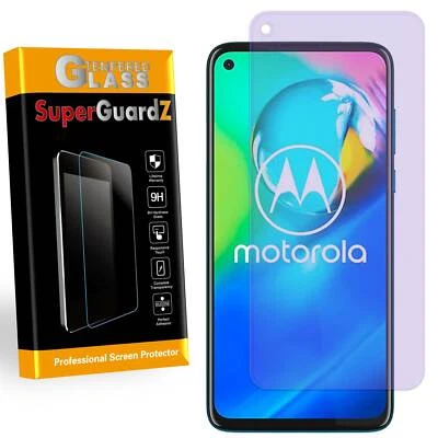 Protector de pantalla de vidrio templado anti luz azul para Motorola Moto G Stylus 2020 Foto 1 de 4
