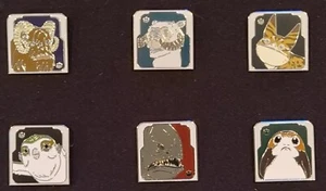 Disney 2024 Disneyland Hidden Disney (COMPLETE 6 STAR WARS PINS SET) With Chaser - Picture 1 of 1