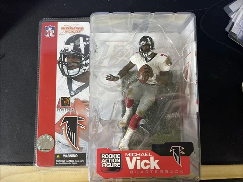 McFARLANE NFL SPORTS PICKS SERIES 4 ATLANTA FALCONS QB MICHAEL VICK Cover