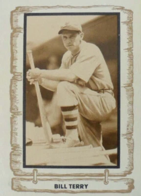 Bill Terry 1980 Cramer Sports Promotions Series 1 No. 9 of 30 - Image 1 of 2