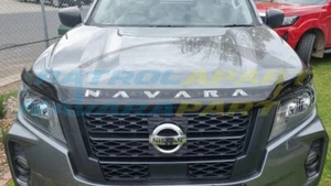 Genuine Nissan Navara D23 NP300 Smoked Bonnet Protector Series 5 MY21 - Picture 1 of 3