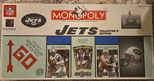 NEW YORK JETS MONOPOLY BOARD GAME - COLLECTOR'S EDITION. 2004. NEW & SEALED. - Picture 1 of 11