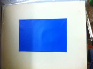 SOPORTE DOCUMENTOS PVC REF AZUL MEDIO - Imagen 1 de 1