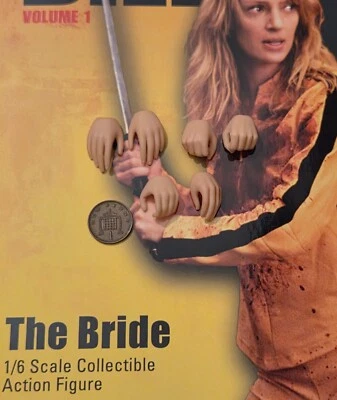 Star Ace Kill Bill The Bride Uma Thurman Hände x 6 lose Maßstab 1:6