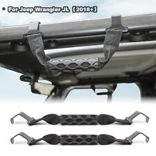Fit Jeep Wrangler JL Off-road Roll Bar Grab Handles Heavy Duty Strong Durable 2X