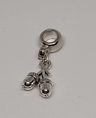 Charm Ciondolo Per Bracciale Unisex Uomo Donna Tono Argento  - Immagine 1 di 2