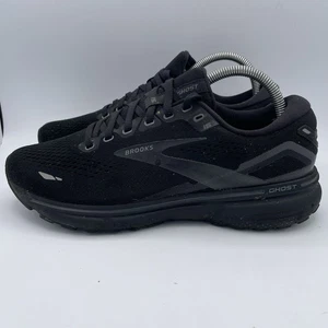 Brooks Mens Ghost 15 1103931D020 Black Running Shoes Sneakers Size 7.5 - Picture 1 of 11