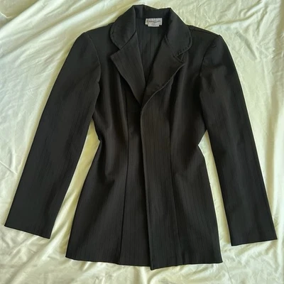 Blazer a rayas negro vintage años 90/y2k de Breakin’ Loose Foto 1 de 4