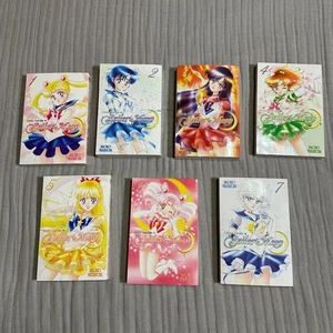 Lote de libros en inglés de Sailor Moon Pretty Guardian 1,2,3,4, 5, 6, 7 cómics de Kodansha - Imagen 1 de 9