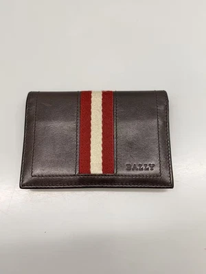 Estuche para tarjetas BALLY de cuero BRW para hombre Foto 1 de 4