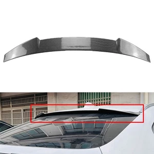 Heckspoilerlippe aus Carbonfaser in Schwarz für BMW X6 F16 2015-2019 - Bild 1 von 8