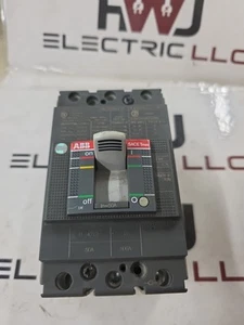 NEW ABB XT1NU3050AAA000XXX SACE TMAX CIRCUIT BREAKER 3P 50 A 600V - Picture 1 of 5