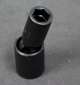 Snap On IPSM15 Impact 15 mm Metric Semi Deep Universal Swivel Socket 6 pt 1/2 dr - Picture 1 of 2
