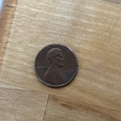 Penny 1979 sin marca de ceca.   Como sabemos, han detenido la producción de centavo de Estados Unidos Foto 1 de 2