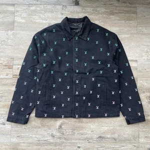 LOUIS VUITTON Denim Bomber Jacket, Black - size XL - Picture 1 of 3