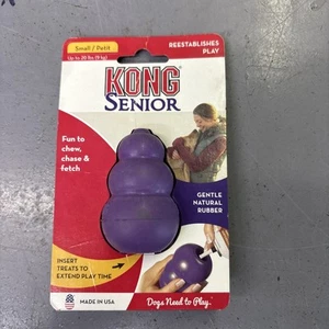 KONG Classic senior mature Original Rubber old Dog Chew S/M/L FREE SHIPPING - Picture 1 of 4