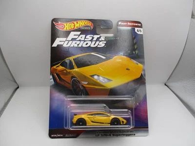 HOT WHEELS FAST FURIOUS FAST IMPORTS LAMBORGHINI LP 570-4 SUPERLEGGERA Foto 1 de 2