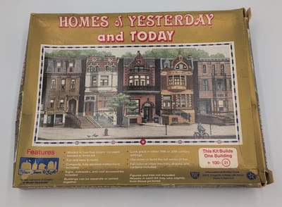 Home of Yesterday and Today ModelBuilding Kit # 100 - 21 HO Scale Railroad IHC - Image 1 of 4