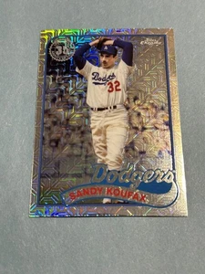 2024 Topps Series 2 - 1989 Topps Chrome Silver Pack Mojo Sandy Koufax #2T89C-89 - Picture 1 of 2