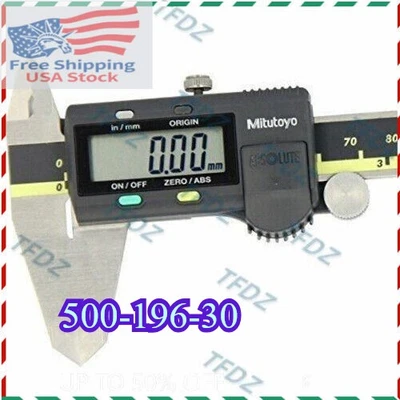 Mitutoyo 500-196-30 Japan 150mm/0-6 Absolute Digital Digimatic Vernier Caliper