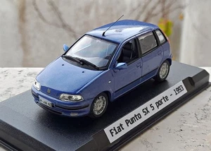 🔹🔹🔹 FIAT PUNTO SX 5 PORTE 1993  1:43 CARARAMA MODELLINO 🔹🔹🔹 - Foto 1 di 5
