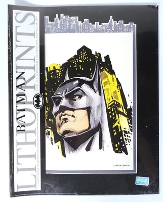 Batman Returns Litho 打印 4 件 11 x 14 限量版 1/5000 未拆封 1992 — 第 1/2 张图片