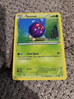 Pokemon TCG - PhantomForces: Venonat 1/119 Regular - Image 1 of 2