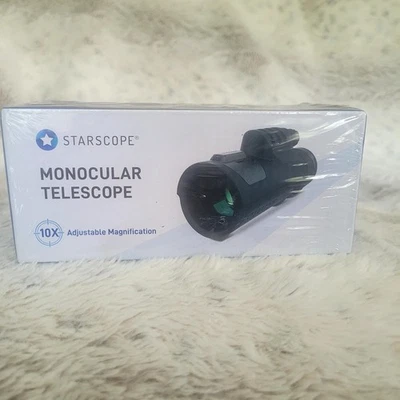 STARSCOPE Monocular Telescope 10X Adjustable Magnification - Image 1 of 4