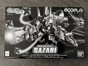 BANDAI SD Gundam ecopla MSN-04 SAZABI importación de Japón NUEVO - Imagen 1 de 13