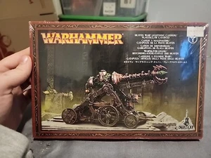 Warhammer Aos Skaven Warp Lightning Cannon / PlagueClaw on 120mm Oval NEW IN BOX - Picture 1 of 2