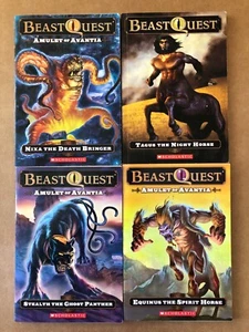 Beast Quest Lot Of 4 Various Titles Adam Blade - Picture 1 of 4