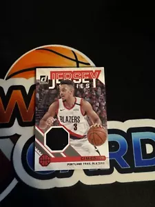 π2020-21 Panini Donruss Maglia Serie Relic CJ McCollum #JS-CJM - Foto 1 di 2