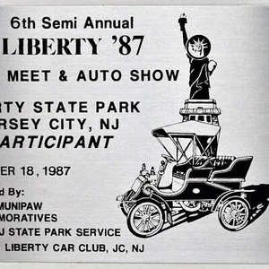 1987 Antique Car Club AACA Liberty State Park Communipaw Comm New Jersey City - Picture 1 of 3