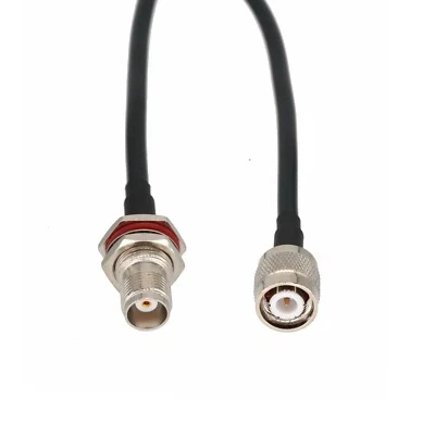 TNC Male to Female Bulkhead RG58 Cable 1~16FT AP Repeater Radio Diplexer Antenna - Image 1 of 2